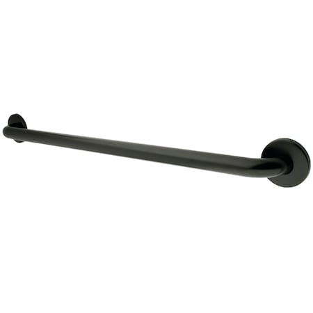 Kingston Brass Traditional DR114245 24"X1-1/4" OD Grab Bar, 27-3/16" L, 18 ga. Stainless Steel, Oil Rubbed Bronze DR114245