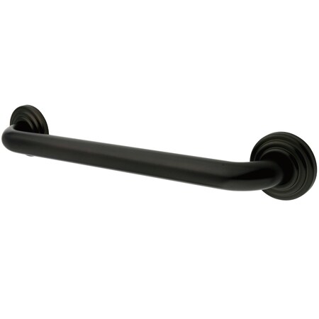 Kingston Brass Traditional DR314125 12" Decorative 1-1/4" OD Grab B, 15-1/16" L, 17 ga. Brass, Oil Rubbed Bronze DR314125