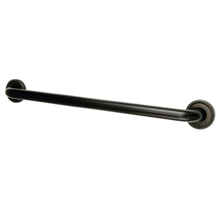 Kingston Brass Contemporary DR814325 32"X1-1/4" OD Grab Bar, 35-1/16" L, 17 ga. Brass, Oil Rubbed Bronze DR814325
