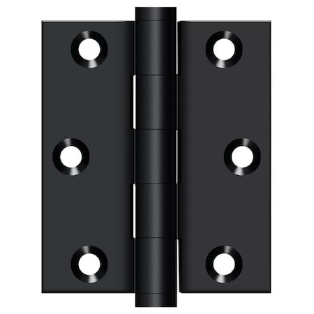 Deltana Screen Door Hinge Black 3"X2.5" DSB3025U19