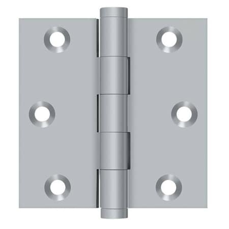 Deltana Satin Chrome Door and Butt Hinge DSB326D