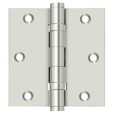 Deltana Bright Nickel Door and Butt Hinge DSB35B14