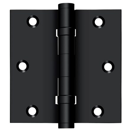 Deltana Black Door and Butt Hinge DSB35B19
