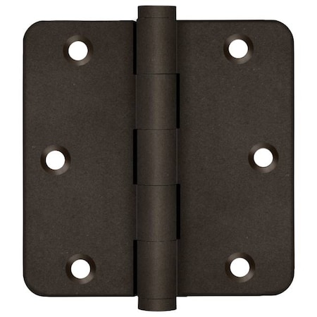Deltana Bronze Dark Door and Butt Hinge DSB35R410BD-R