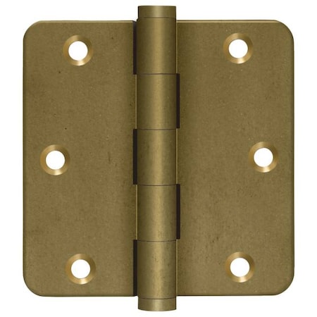 Deltana Bronze Medium Door and Butt Hinge, Holes per Leaf: 3 DSB35R410BM-R