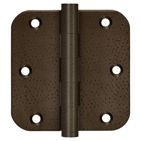 Deltana White Bronze Dark Door and Butt Hinge DSB35R510WD-R