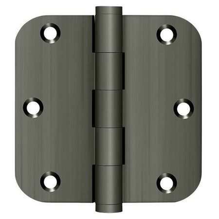 Deltana Antique Nickel Radius Hinge DSB35R515A-R