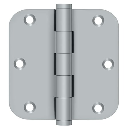 Deltana Satin Chrome Door and Butt Hinge DSB35R526D-R