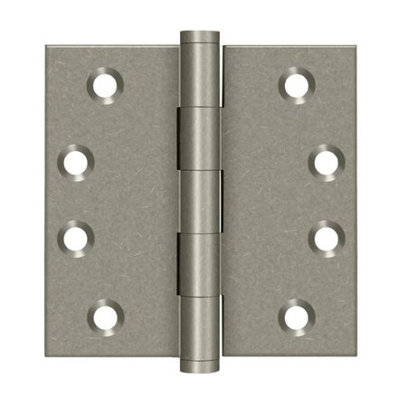 Deltana White Bronze Light Square Hinge, Holes per Leaf: 4 DSB410WL