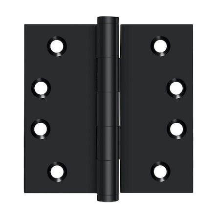 Deltana Black Square Hinge DSB419