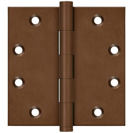 Deltana Bronze Rust Square Hinge DSB4510BR