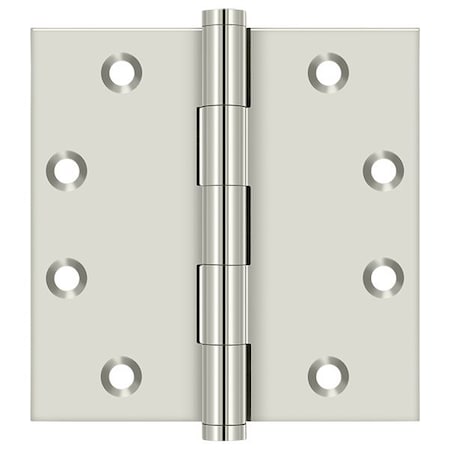 Deltana Bright Nickel Door and Butt Hinge DSB4514