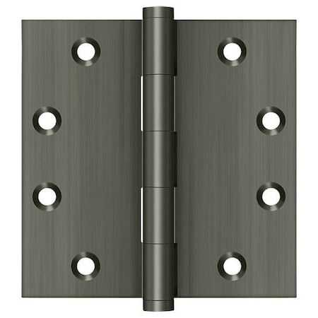 Deltana Antique Nickel Door and Butt Hinge DSB4515A