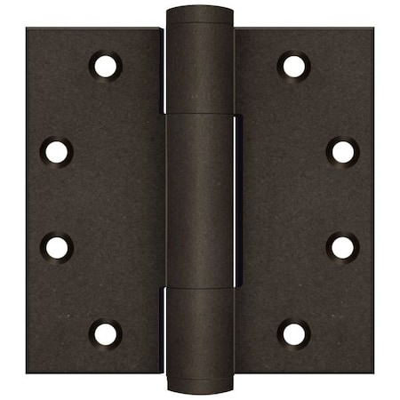 Deltana Bronze Dark Door and Butt Hinge DSB45RM10BD
