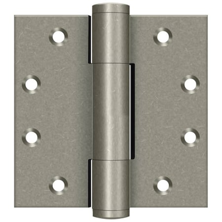 Deltana White Bronze Light Door and Butt Hinge DSB45RM10WL