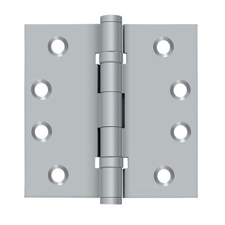 Deltana Satin Chrome Door and Butt Hinge DSB4B26D