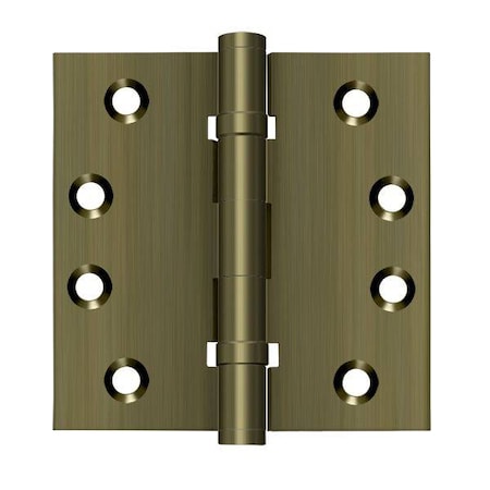 Deltana Antique Brass Door and Butt Hinge DSB4B5