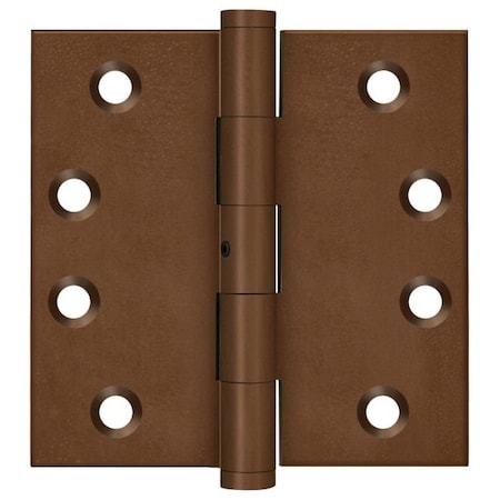 Deltana Bronze Rust Square Hinge DSB4N10BR