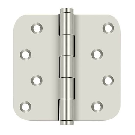 Deltana Bright Nickel Door and Butt Hinge DSB4R514-RZ