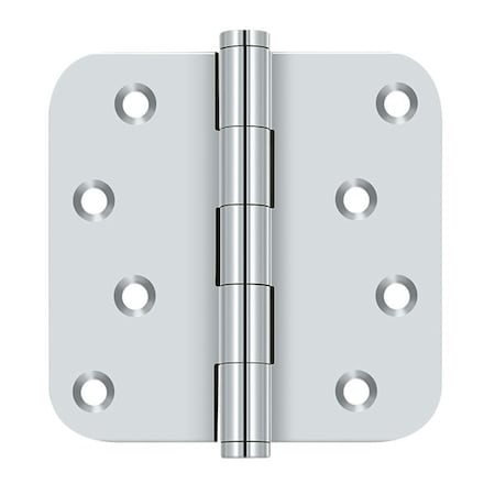 Deltana Bright Chrome Radius Hinge DSB4R526-RZ