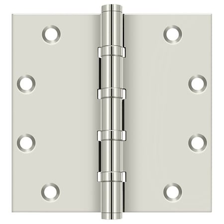 Deltana Bright Nickel Door and Butt Hinge DSB55B14