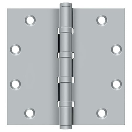 Deltana Satin Chrome Door and Butt Hinge DSB55B26D