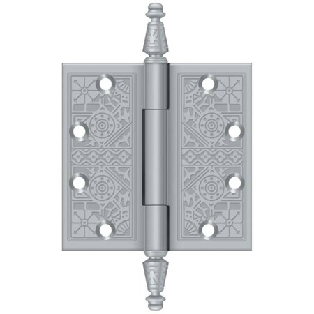 Deltana Satin Chrome Square Hinge DSBP45U26D