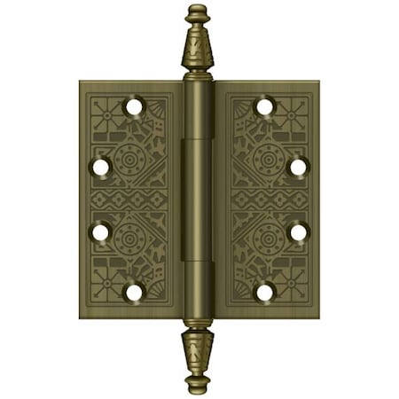 Deltana Antique Brass Door and Butt Hinge DSBP45U5