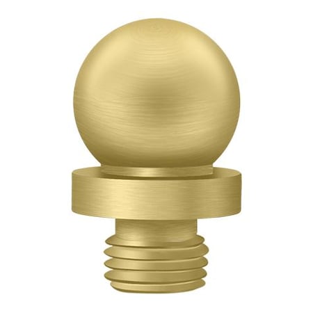 Deltana Ball Tip Satin Brass DSBT4