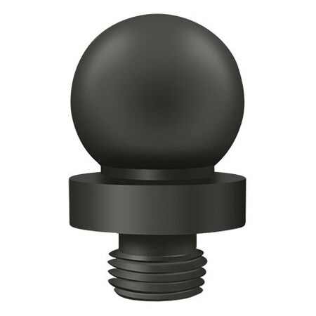 Deltana Ball Tip For 6" X 6" Hinge Oil Rubbed Bronze DSBTL10B