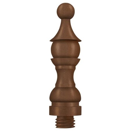 Deltana Royal Finial 3" Bronze Rust DSFRU10BR