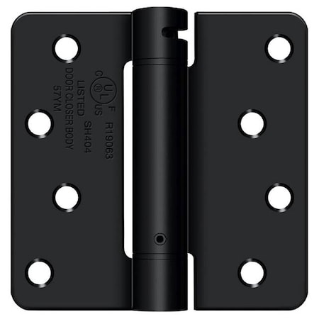 Deltana Black Spring Hinge DSH4R41B