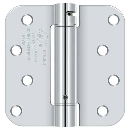 Deltana Bright Chrome Radius Hinge DSH4R526T