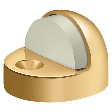 Deltana Dome Stop High Profile Lifetime Brass DSHP916CR003