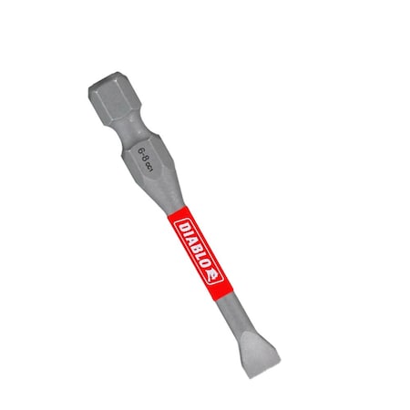 Diablo Slotted Drive Bits, 2 in L, SL6-8, PK2 DSL682P2