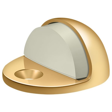 Deltana Dome Stop Low Profile Lifetime Brass DSLP316CR003