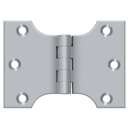 Deltana Satin Chrome Door and Butt Hinge DSPA3040U26D