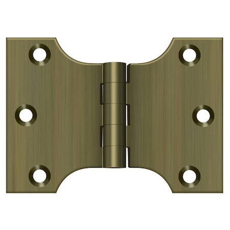 Deltana Antique Brass Door and Butt Hinge DSPA3040U5