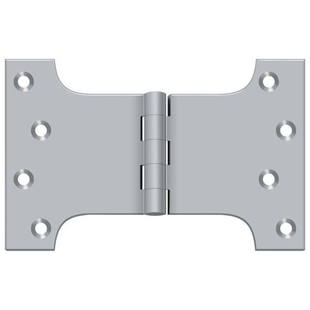 Deltana Satin Chrome Door and Butt Hinge DSPA4060U26D