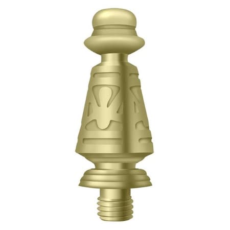 Deltana Ornate Tip Unlacquered Bright Brass DSPUT3-UNL