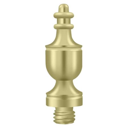 Deltana Urn Tip Unlacquered Bright Brass DSUT3-UNL