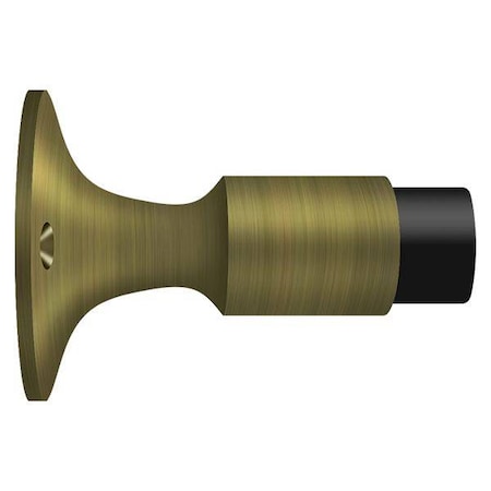 Deltana Wall Mount Bumper Antique Brass DSW325U5