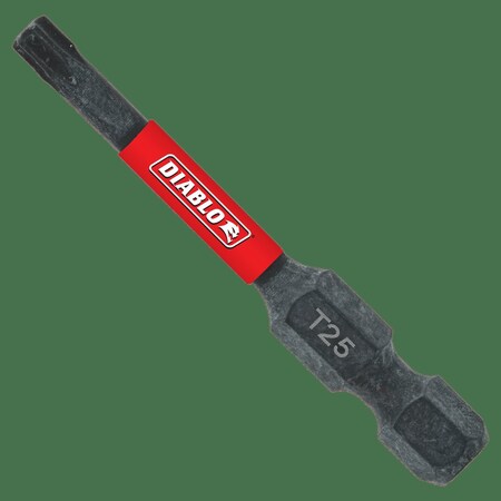 Diablo Driver Bit Range Of Torx Bits Del, PK100 DT252P100
