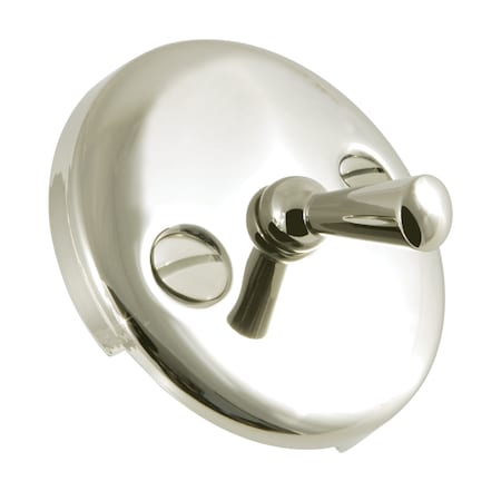 Kingston Brass Solid Brass, Round, Overflow Plate with Trip DTL106