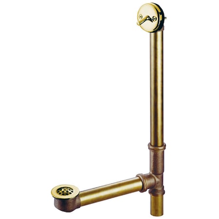 Kingston Brass DTL1162 16" Trip Lever Waste & Overflow Drain DTL1162