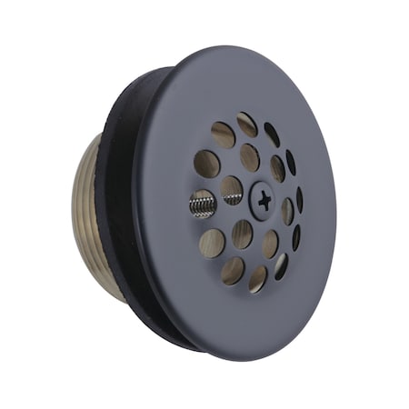 Kingston Brass DTL200MB Bathtub Strainer Drain with Rubber DTL200MB