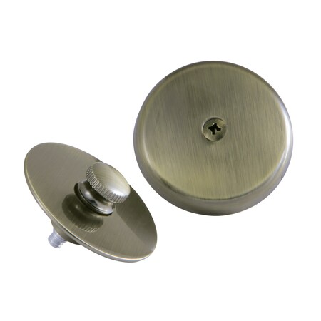 Kingston Brass DTL5303A3 Tub Drain Stopper with Overflow Plate Replacement Trim Kit DTL5303A3