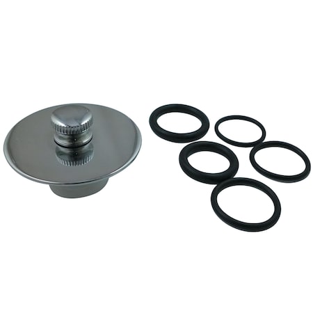 Kingston Brass DTL5304A1 Cover-Up Tub Push-Pull Drain Stopper DTL5304A1
