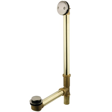 Kingston Brass DTT2188 Tip-Toe Bath Tub Drain with Overflow DTT2188