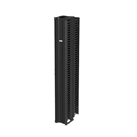 Nvent Hoffman CABLETEK Vertical Cable Manager, 84.00x11.250x21.200, Black, Aluminium DV10DF7
